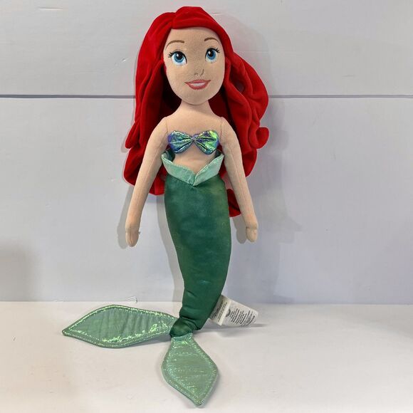 Disney Store Little Mermaid Ariel Doll Stuffed Figure 22 Inches - Picture 1 of 8